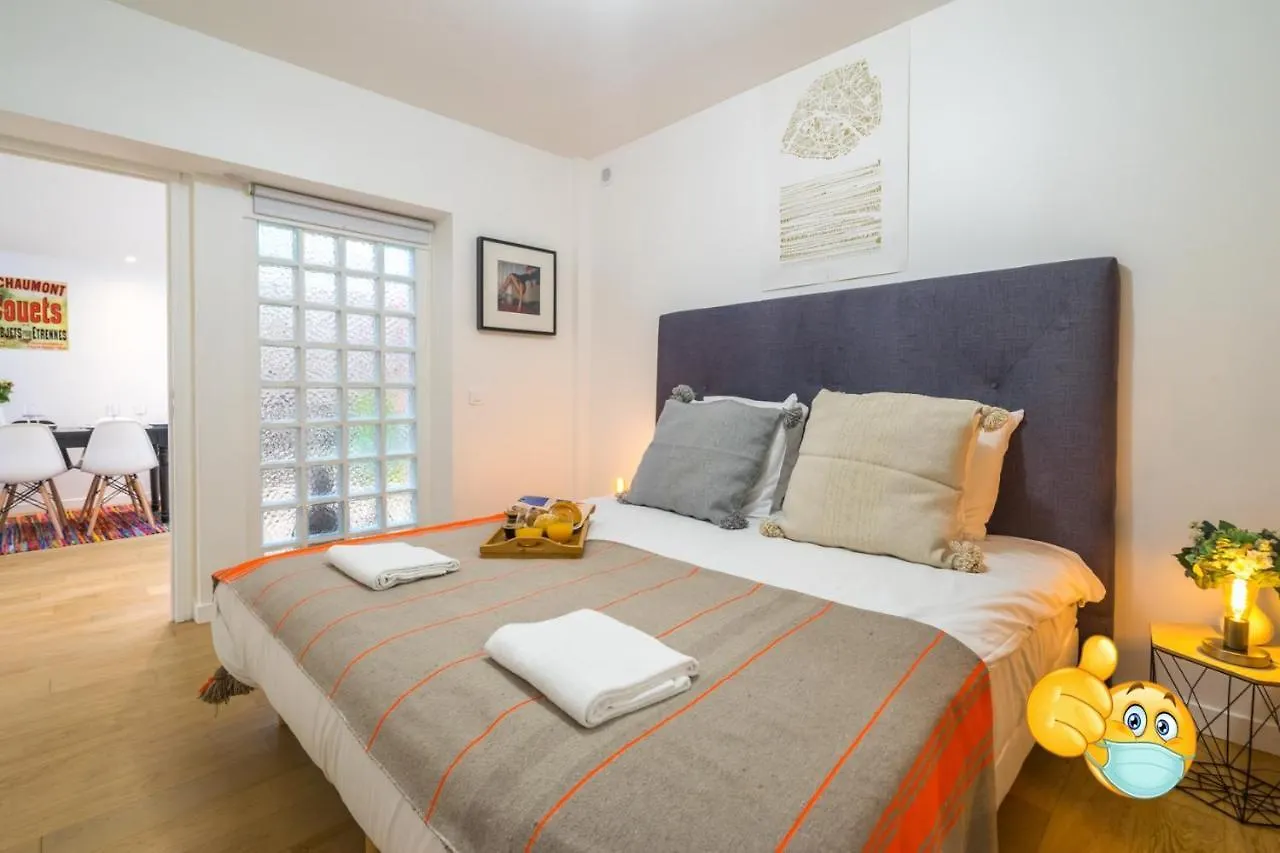 Ferienwohnung Canal House Paris Apartment