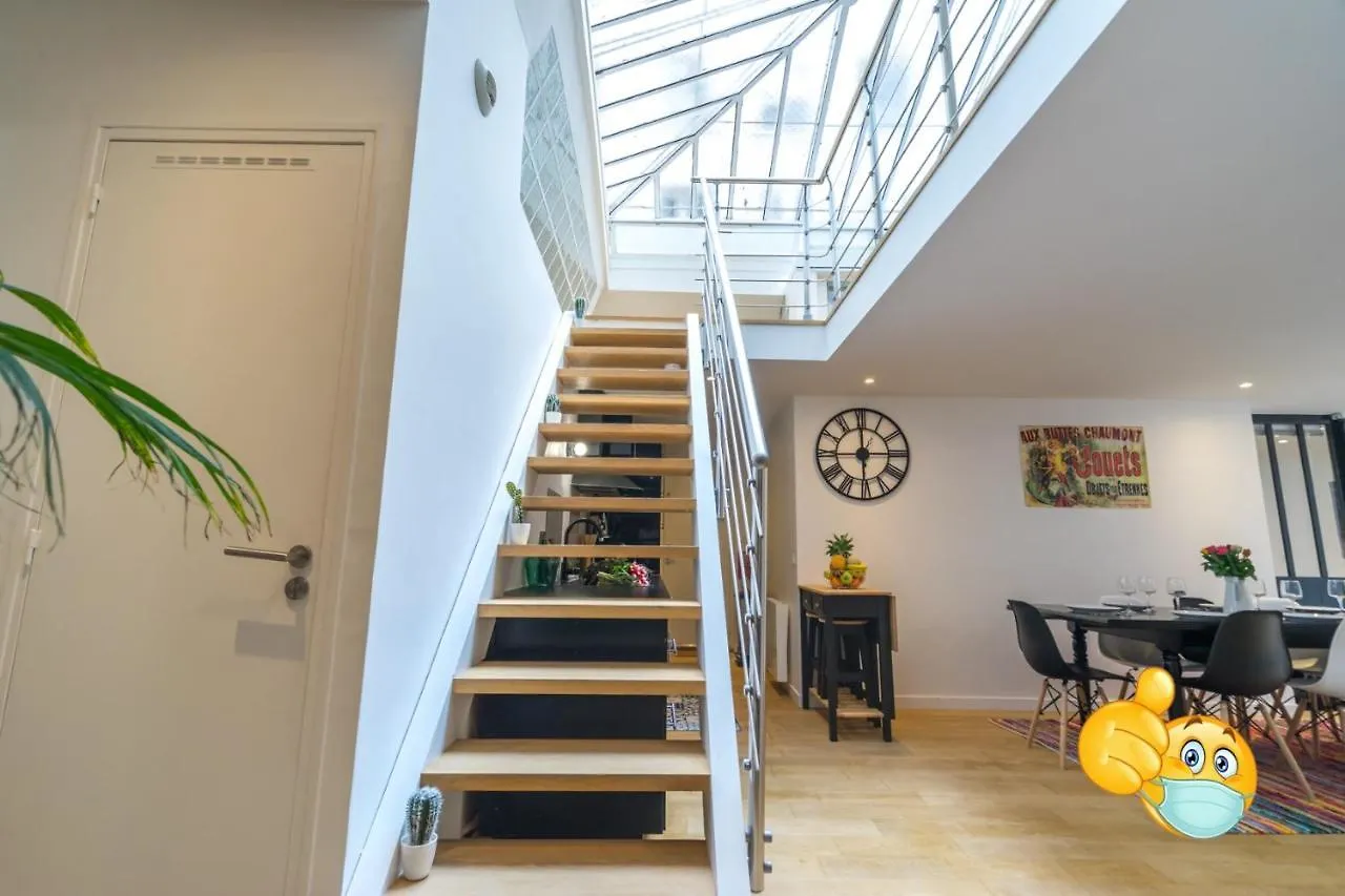 Ferienwohnung Canal House Paris Apartment